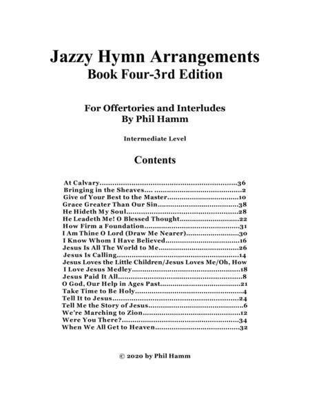 Jazzy Hymn Arrangements-Book Four-3rd Edition